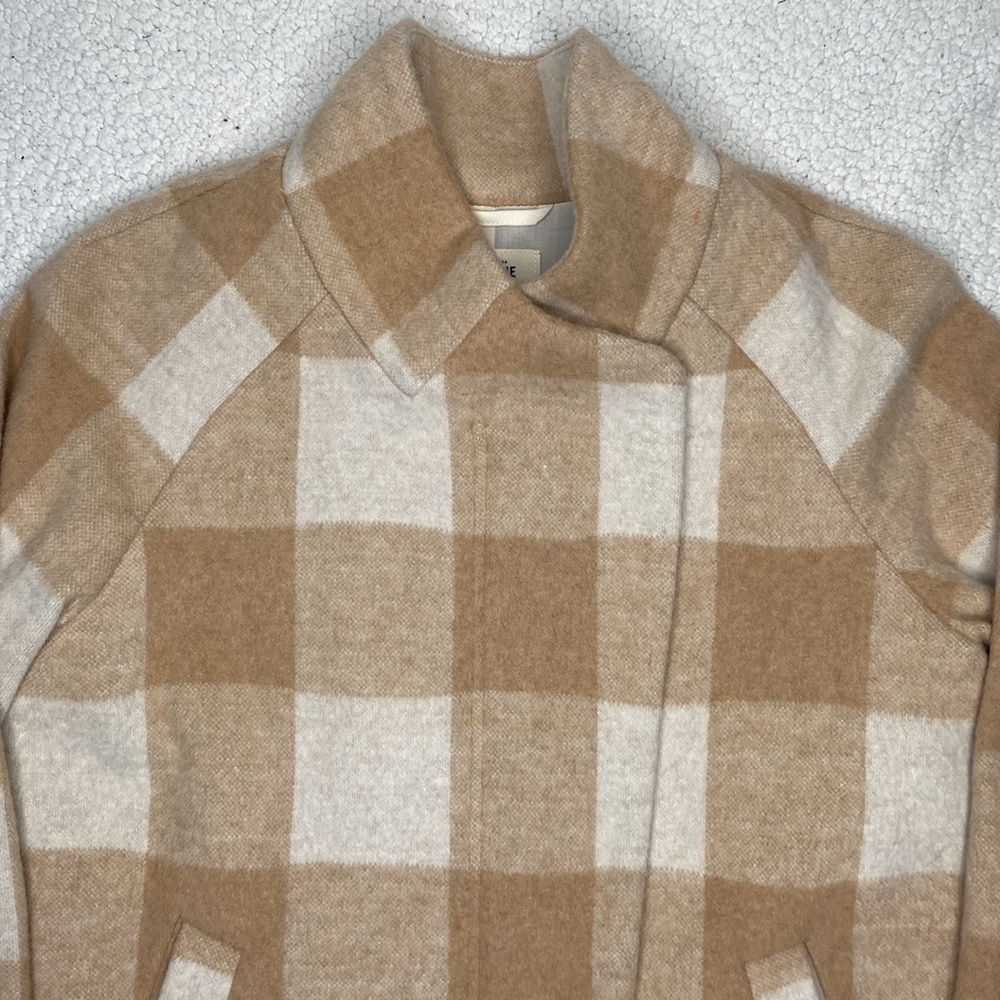 Marine Layer Full Zip Wool Peacoat: Size Extra Small - Picture 3 of 10